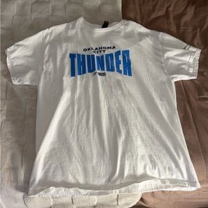 Oklahoma City Thunder White T-Shirt